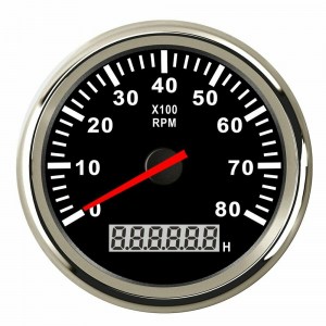 Tachometer 8000 black